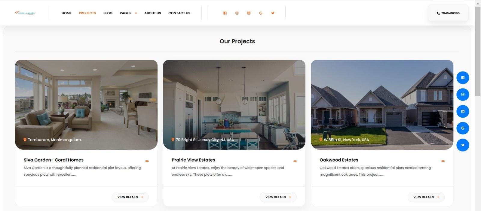 Project Page Development