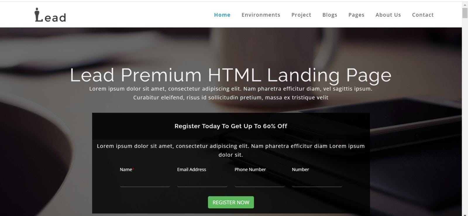 Home Page - Leads Development